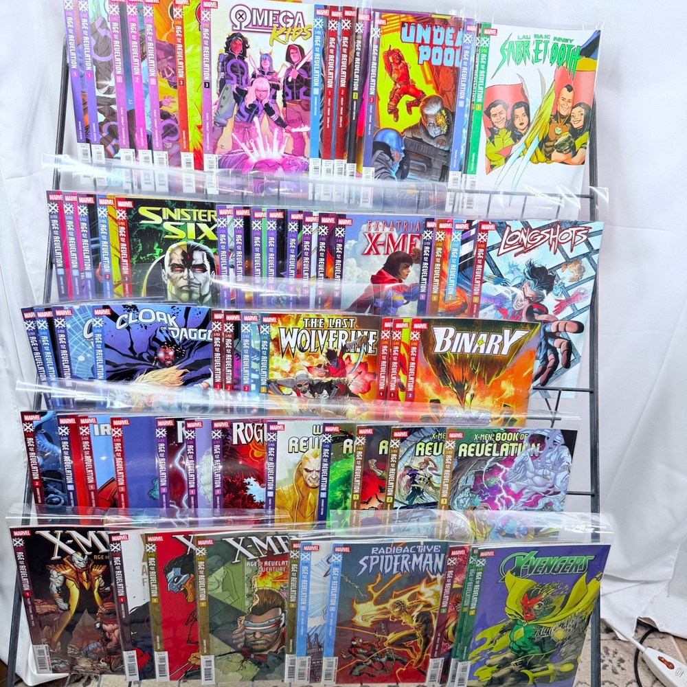 Age of Revelation & Crossovers Lot‎ X-Men Deadpool Wolverine Variant Cover